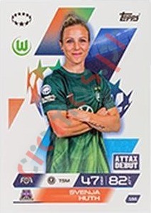 156 Svenja Huth – Match Attax Extra 2025-2026 Topps