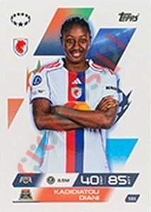161 Kadidiatou Diani – Match Attax Extra 2025-2026 Topps