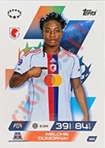 162 Melchie Dumornay – Match Attax Extra 2025-2026 Topps