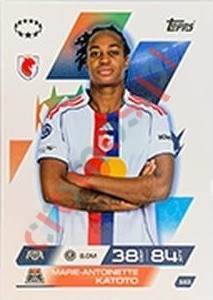 163 Marie-Antoinette Katoto – Match Attax Extra 2025-2026 Topps