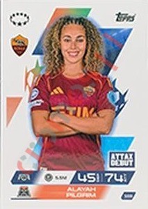 169 Alayah Pilgrim – Match Attax Extra 2025-2026 Topps