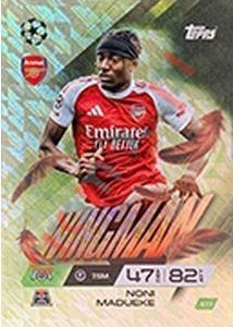 173 Noni Madueke – Match Attax Extra 2025-2026 Topps