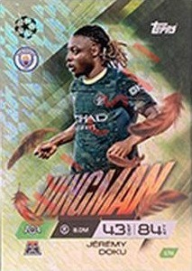 174 Jérémy Doku – Match Attax Extra 2025-2026 Topps