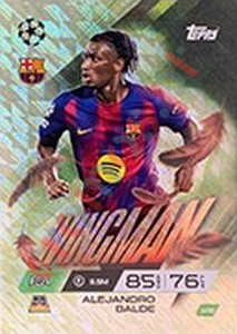 180 Alejandro Balde – Match Attax Extra 2025-2026 Topps