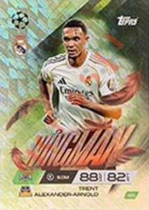 181 Trent Alexander-Arnold – Match Attax Extra 2025-2026 Topps