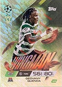 189 Geovany Quenda – Match Attax Extra 2025-2026 Topps