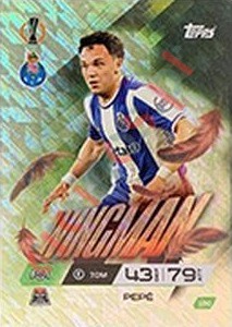 190 Pepe – Match Attax Extra 2025-2026 Topps