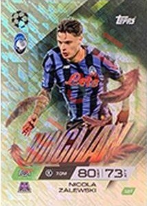 197 Nicola Zalewski – Match Attax Extra 2025-2026 Topps