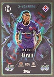 XC3 Moise Kean – Match Attax Extra 2025-2026 Topps
