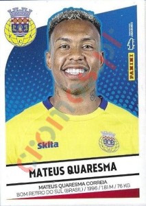 27 Mateus Quaresma – Futebol 2024-2025 Panini