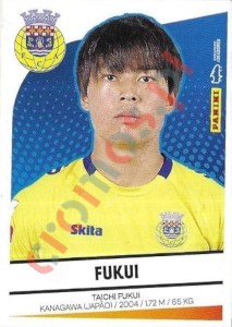 32 Taichi Fukui – Futebol 2024-2025 Panini