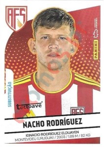 41bis Nacho Rodríguez (Substituições) – Futebol 2024-2025 Panini