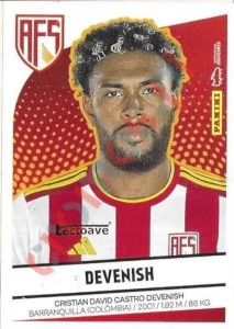 43 Cristian Devenish – Futebol 2024-2025 Panini
