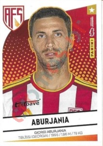 51 Giorgi Aburjania – Futebol 2024-2025 Panini