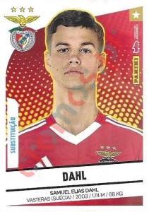 61bis Samuel Dahl (Substituições) – Futebol 2024-2025 Panini
