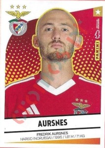 68 Fredrik Aursnes – Futebol 2024-2025 Panini
