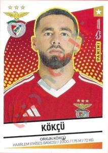 69 Orkun Kökçü – Futebol 2024-2025 Panini