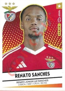 70 Renato Sanches – Futebol 2024-2025 Panini