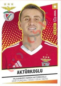 72 Kerem Aktürkoğlu – Futebol 2024-2025 Panini