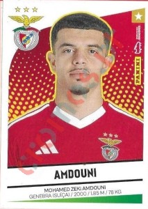 73 Zeki Amdouni – Futebol 2024-2025 Panini
