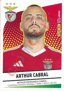 74 Arthur Cabral – Futebol 2024-2025 Panini