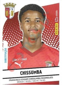 103bis Francisco Chissumba (Substituições) – Futebol 2024-2025 Panini