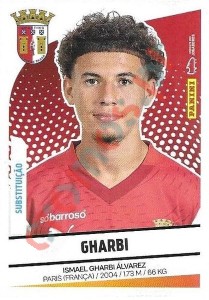 108bis Ismaël Gharbi (Substituições) – Futebol 2024-2025 Panini