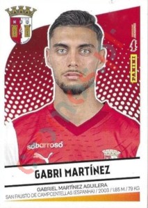 109 Gabri Martínez – Futebol 2024-2025 Panini