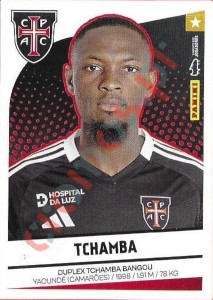 119 Duplexe Tchamba – Futebol 2024-2025 Panini