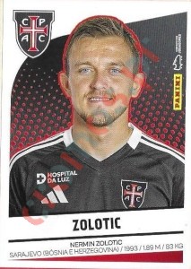 121 Nermin Zolotić – Futebol 2024-2025 Panini
