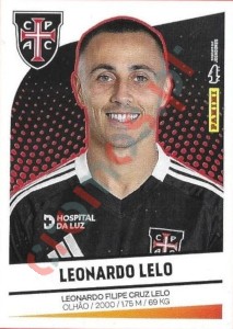 127 Léonardo Lelo – Futebol 2024-2025 Panini