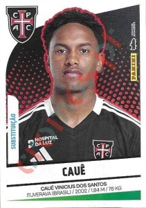 129bis Cauê (Substituições) – Futebol 2024-2025 Panini
