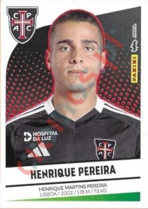 132 Henrique Pereira – Futebol 2024-2025 Panini