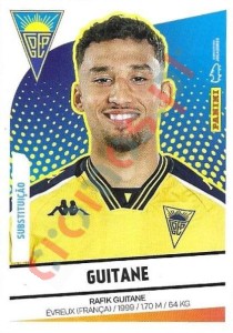 147bis Rafik Guitane (Substituições) – Futebol 2024-2025 Panini