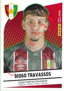 156 Diogo Travassos – Futebol 2024-2025 Panini