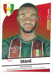 157 Issiar Dramé – Futebol 2024-2025 Panini