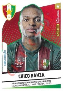 168bis Chico Banza (Substituições) – Futebol 2024-2025 Panini