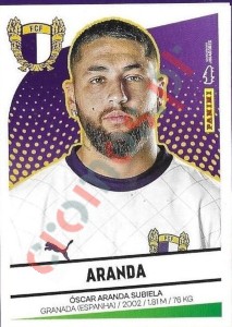 188 Óscar Aranda – Futebol 2024-2025 Panini