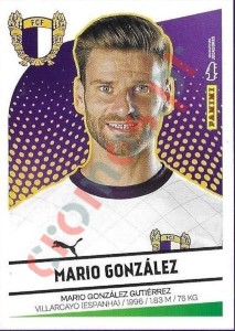 189 Mario González – Futebol 2024-2025 Panini