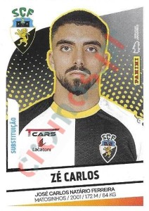 201bis Zé Carlos (Substituições) – Futebol 2024-2025 Panini