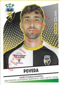 208 Darío Poveda – Futebol 2024-2025 Panini