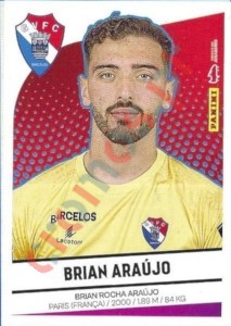 211 Brian Araújo – Futebol 2024-2025 Panini