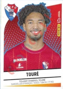 224 Tidjany Touré – Futebol 2024-2025 Panini