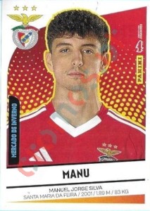 445 Manu Silva (Benfica) – Futebol 2024-2025 Panini