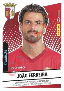 451 João Ferreira (Braga) – Futebol 2024-2025 Panini