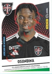 453 Korede Osundina (Casa Pia) – Futebol 2024-2025 Panini