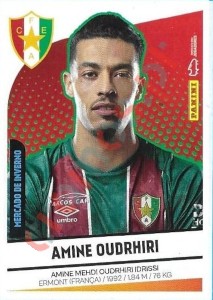 457 Amine Oudrhiri (Estrela da Amadora) – Futebol 2024-2025 Panini