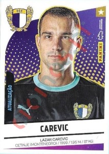 459 Lazar Carević (Famalicão) – Futebol 2024-2025 Panini