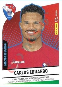 466 Carlos Eduardo (Gil Vicente) – Futebol 2024-2025 Panini