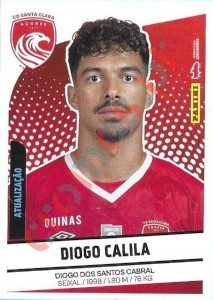 475 Diogo Calila (Santa Clara) – Futebol 2024-2025 Panini